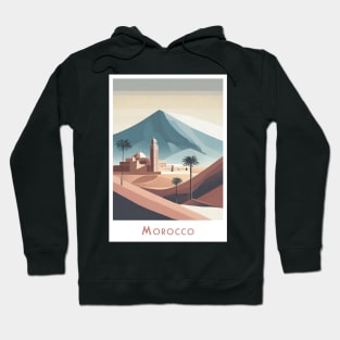 Enchanting Morocco Desert Landscape Hoodie